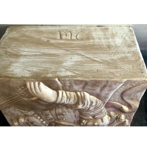 Porcelain Angel w/Violin Mail Envelope Holder - Picture 11 of 16